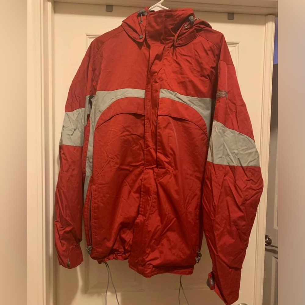 Men’s Black Dot waterproof snow jacket size L